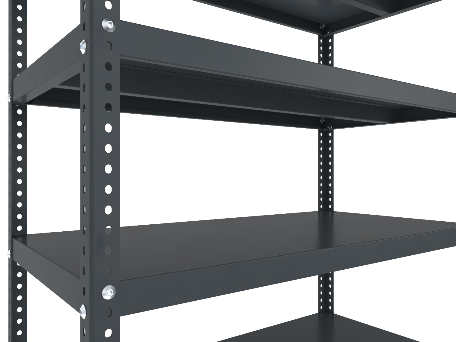 Detal regału skręcanego 2